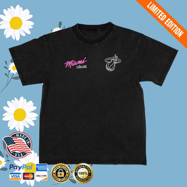 kenny Miami Heat Store Merch Court Culture X Duvin Original Vice Tee kenny Miami Heat Store Merch Court Culture X Duvin Original Vice Tee