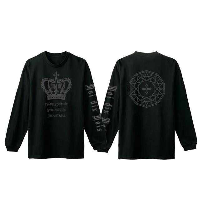 kenny Midi Nette Merch Store Crown Of Thorns Long Sleeve T Shirt Black Metallic kenny Midi Nette Merch Store Crown Of Thorns Long Sleeve T Shirt Black Metallic