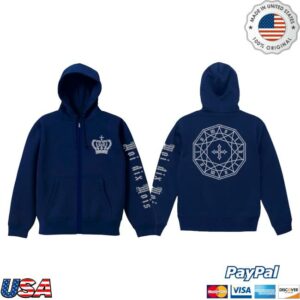 kenny Midi Nette Merch Store Crown Of Thorns Zip Hoodie kenny Midi Nette Merch Store Crown Of Thorns Zip Hoodie