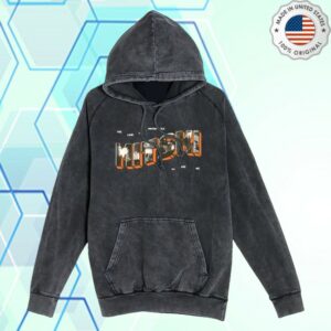 kenny Mitski Merch Store Postcard From The Land Hoodie Vintage Black