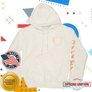 kenny Mitski Merch Store Shards Hooded Sweatshirt Bone White1