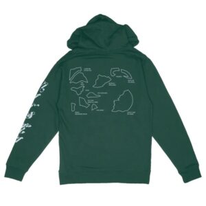kenny Mitski Merch Store Shards Sweatshirt Forest Green