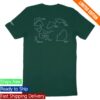 kenny Mitski Merch Store Shards Tee Forest Green