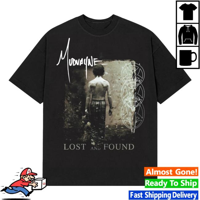 kenny Mudvayne Merch Store Lost Found Album Art Tee kenny Mudvayne Merch Store Lost Found Album Art Tee