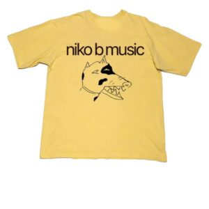 kenny Music Glue Merch Store Niko B Music Yellow Shirt
