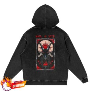 kenny Nail Bite Merch Store Odmpod Goat Lightly Faded Heavyweight Hoodie kenny Nail Bite Merch Store Odmpod Goat Lightly Faded Heavyweight Hoodie