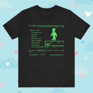 kenny Nail Bite Merch Store Odmpod Pip Boy Tee