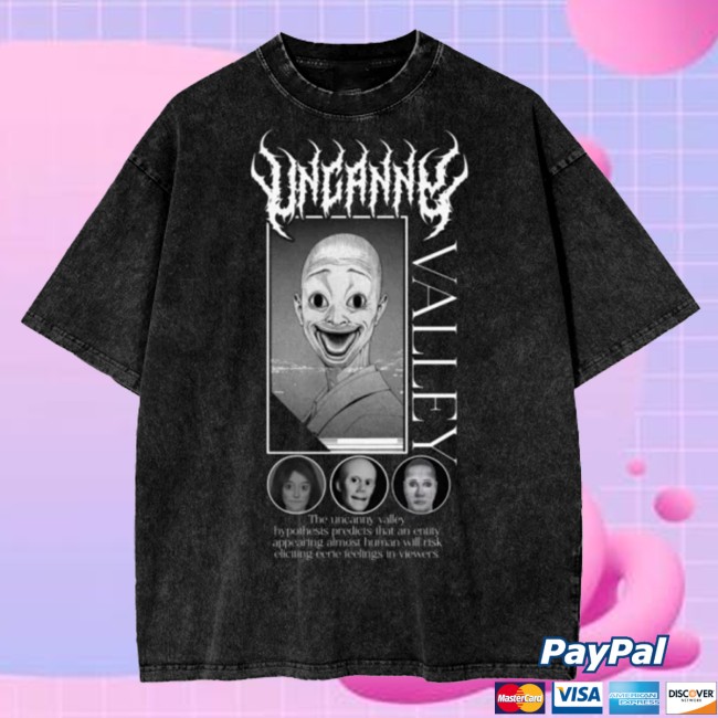 kenny Nail Bite Merch Store Odmpod Uncanny Valley Oversized Fit Tee kenny Nail Bite Merch Store Odmpod Uncanny Valley Oversized Fit Tee