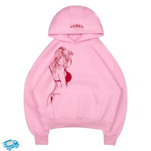 kenny Named Collective Merch Store X Rated Pullover Hoodie Baby Pink