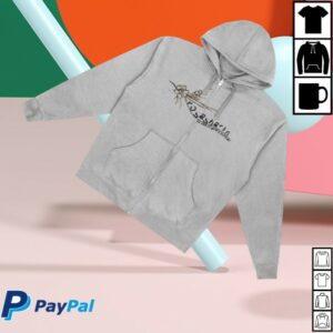 kenny Native Estate Merch Store Rosasharin Flower Zip Up Hoodie Greys