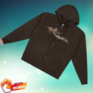 kenny Native Estate Merch Store Rosasharin Flower Zip Up Hoodies