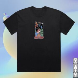 kenny Neck Deep Store Merch Lnotgy Manga Tee Black