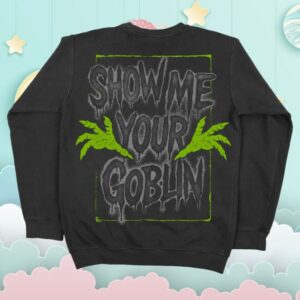 kenny Nekrogoblikon Merch Goblin Hand Crewneck