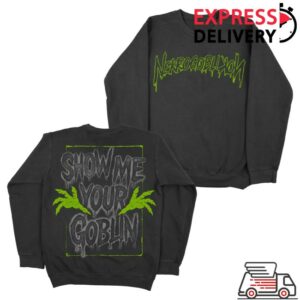 kenny Nekrogoblikon Merch Goblin Hand Crewneck0