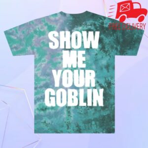 kenny Nekrogoblikon Merch Puking Goblin Skull Tie Dye Tee