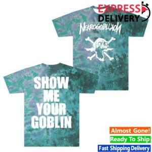 kenny Nekrogoblikon Merch Puking Goblin Skull Tie Dye Tee1