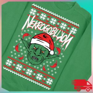 kenny Nekrogoblikon Merch Shop Goblin Holiday Crewneck Greene