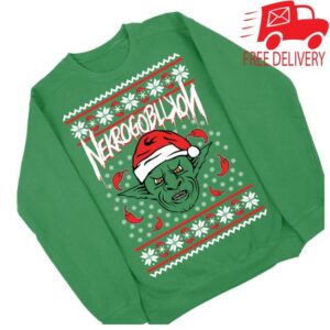 kenny Nekrogoblikon Merch Shop Goblin Holiday Crewneck Greens