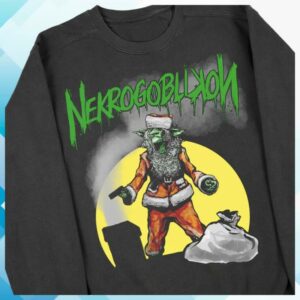kenny Nekrogoblikon Merch Shop Santa Goblin Crewneck Blacks