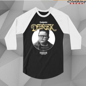 kenny Netflix Merch Store Stranger Things Raglan Shirt Derek