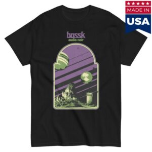 kenny Neurot Recordings Merch Bossk Audio Noir Black T Shirt
