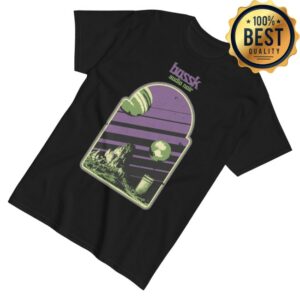 kenny Neurot Recordings Merch Bossk Audio Noir Black T Shirt1