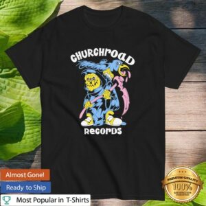 kenny Neurot Recordings Merch Church Road Reaper Black T Shirt