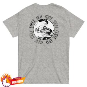 kenny Neurot Recordings Merch Gouge Away Burnt Sugar Pocket Grey T Shirt