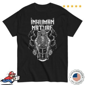 kenny Neurot Recordings Merch Inhuman Nature Electric Chair Black T Shirt