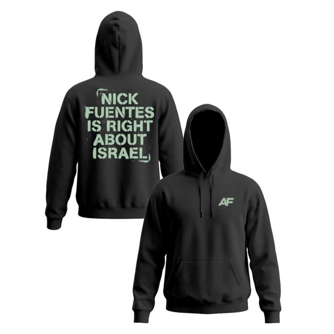 kenny Nick Fuentes Merch Store Right About Israel Hoodieaa kenny Nick Fuentes Merch Store Right About Israel Hoodieaa