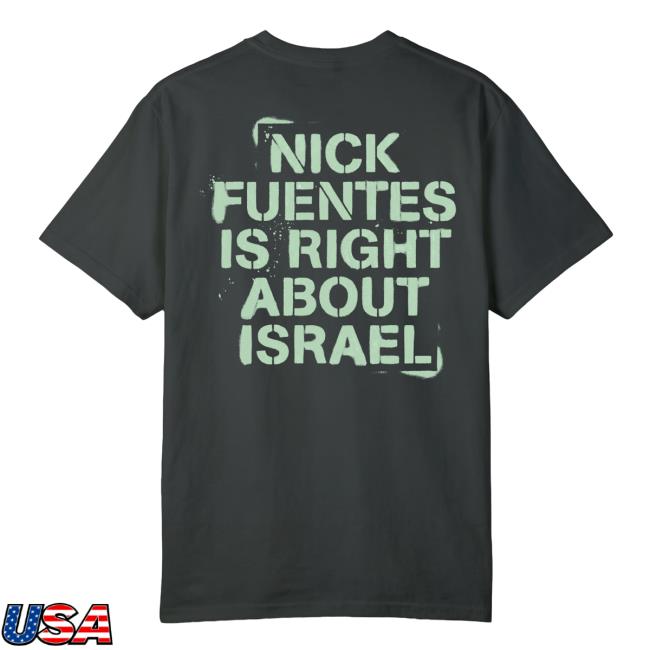 kenny Nick Fuentes Merch Store Right About Israel T Shirta kenny Nick Fuentes Merch Store Right About Israel T Shirta