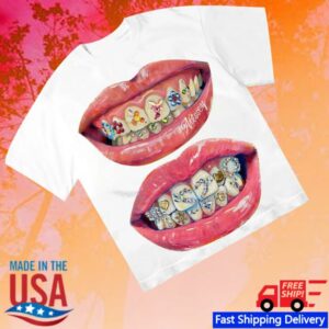 kenny Noissey Merch Shop Noissey Hand Drawn Iced Out Grillz Graphic Teed kenny Noissey Merch Shop Noissey Hand Drawn Iced Out Grillz Graphic Teed