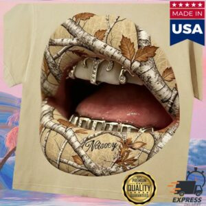 kenny Noissey Merch Shop Noissey Noissey Real Tree Camo Grillz Graphic Teee kenny Noissey Merch Shop Noissey Noissey Real Tree Camo Grillz Graphic Teee