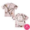 kenny Noissey Merch Store Faith Over Fear Pink Tree Pattern Print T Shirtaa