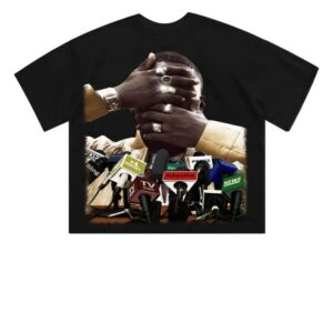 kenny Noissey Store Merch Microphone Forest Art Print Shirt