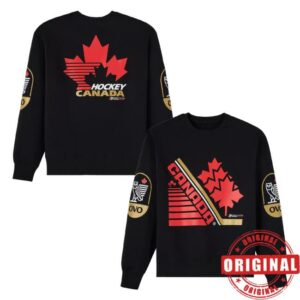 kenny Octobers Very Own Merch Store Hockey Canada Crewneck Blackaa