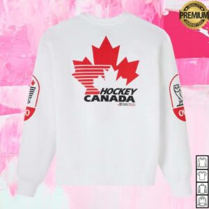 kenny Octobers Very Own Merch Store Hockey Canada Crewneck Whitea