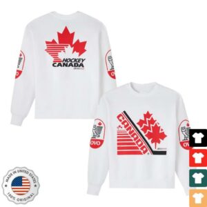 kenny Octobers Very Own Merch Store Hockey Canada Crewneck Whiteaa