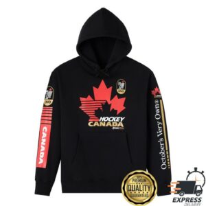 kenny Octobers Very Own Merch Store Hockey Canada Hoodie Black
