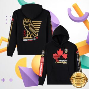 kenny Octobers Very Own Merch Store Hockey Canada Hoodie Blackaa