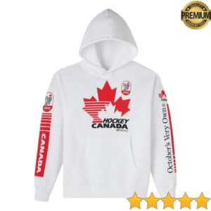 kenny Octobers Very Own Merch Store Hockey Canada Hoodie White