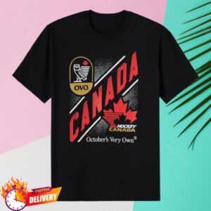 kenny Octobers Very Own Merch Store Hockey Canada Tee Black