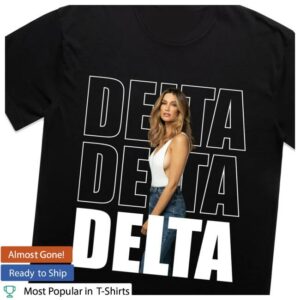 kenny Official Delta Goodrem Store Merch Shop Delta Logo Shirte kenny Official Delta Goodrem Store Merch Shop Delta Logo Shirte