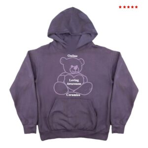 kenny Online Ceramics Merch Loving Awareness Bear Hoodie