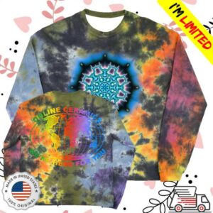 kenny Online Ceramics Merch Rejoice Tie Dye Long Sleeve Tee