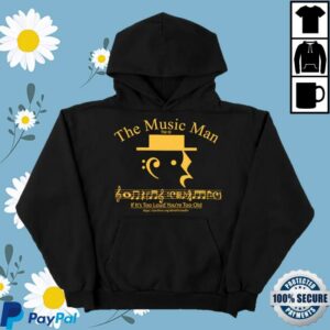 kenny Online Ceramics Merch The Music Man Black Hoodie