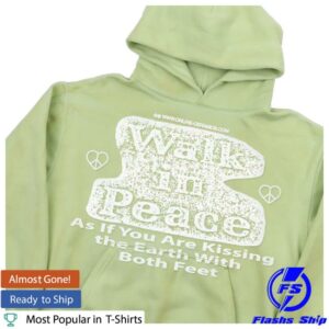 kenny Online Ceramics Merch Walk In Peace Hoodiee