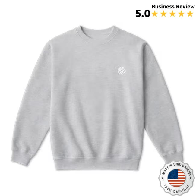 kenny Open Ai Merch Store Blossom Crewneck kenny Open Ai Merch Store Blossom Crewneck