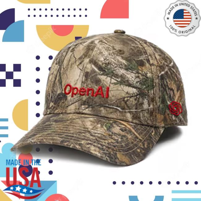 kenny Open Ai Merch Store Oai Camo Cap kenny Open Ai Merch Store Oai Camo Cap