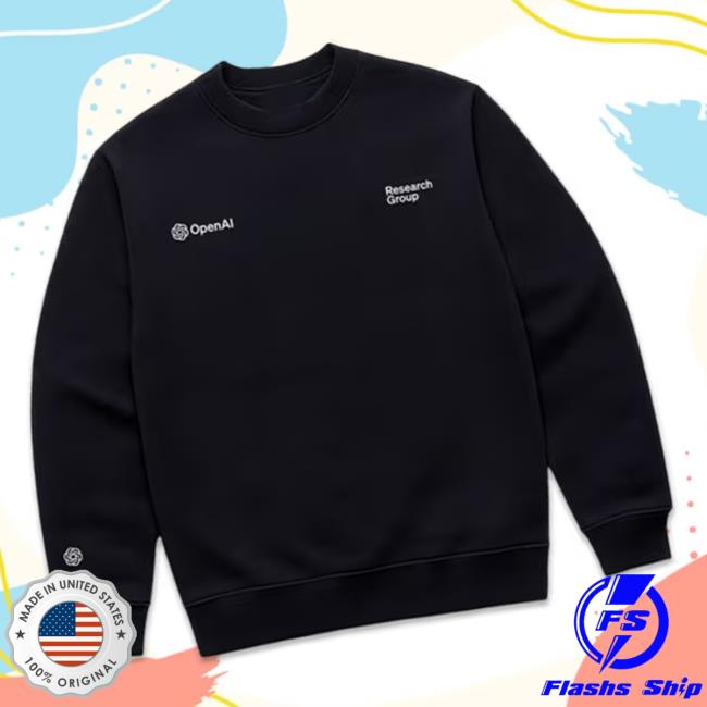 kenny Open Ai Merch Store Research Group Crew Necka kenny Open Ai Merch Store Research Group Crew Necka